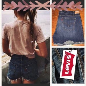 Levi jean cut offs